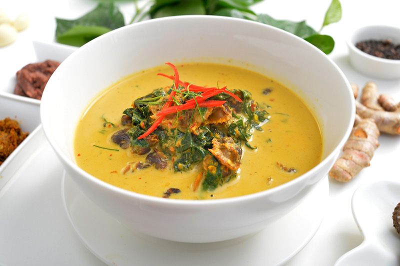 แกงคั่วหอยขมใบชะพลู ของคาว เมนูจากมะพร้าว เมนูอาหาร สูตรขนม สูตรเครื่องดื่ม