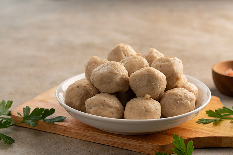 ลูกชิ้นหมูเด้ง เมนูหมูเด้ง หมูเด้งทำอาหารอะไรได้บ้าง เมนูอาหาร