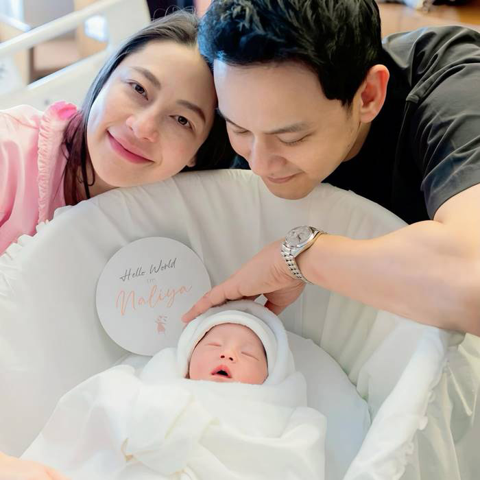 ชมภาพชัด ๆ น้องนาลียา ลูกสาว ฟลุค เกริกพล - นาตาลี 