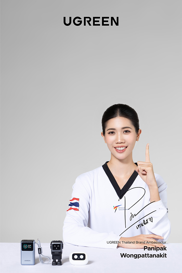 UGREEN เซ็นสัญญากับ พาณิภัค วงศ์พัฒนกิจ