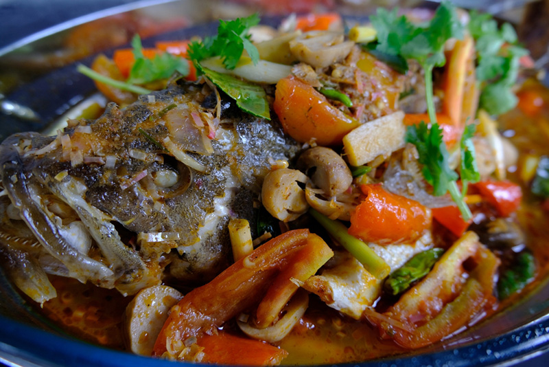 ปลาสลิดทอดราดพริก เมนูปลาสลิด รวมสูตรเมนูปลาสลิด อาหารไทย สูตรอาหาร