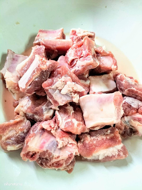 ซี่โครงหมูตุ๋นยาจีน เมนูตุ๋น เมนูหมู สูตรอาหาร