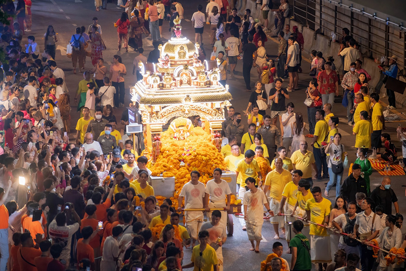 อีเวนต์และเทศกาลเดือนตุลาคม 2568 งานนวราตรี พิธีแห่วันวิชัยทัสมิ 2568