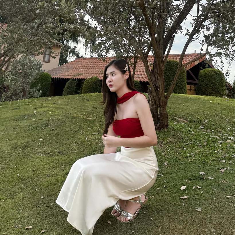 อั้ม ศรินยา โหนกระแส คู่กรณีสาวแดนเซอร์ สวยหรูดูแพง ดีกรีระดับนางงาม