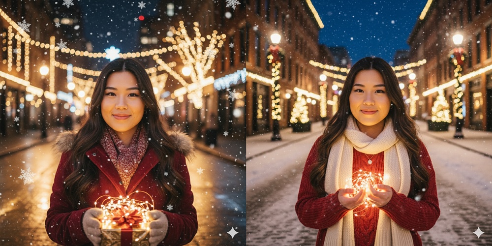 รูปคริสต์มาส AI