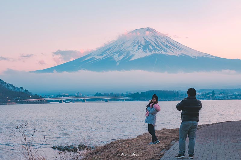 จุดถ่ายรูปภูเขาไฟฟูจิ