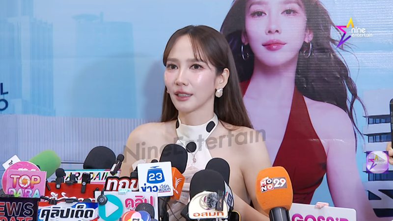 อั้ม พัชราภา หวิดเป็นลมกลางวงสัมภาษณ์