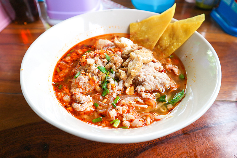 ก๋วยเตี๋ยวต้มยำหมูเด้ง เมนูหมูเด้ง หมูเด้งทำอาหารอะไรได้บ้าง เมนูอาหาร