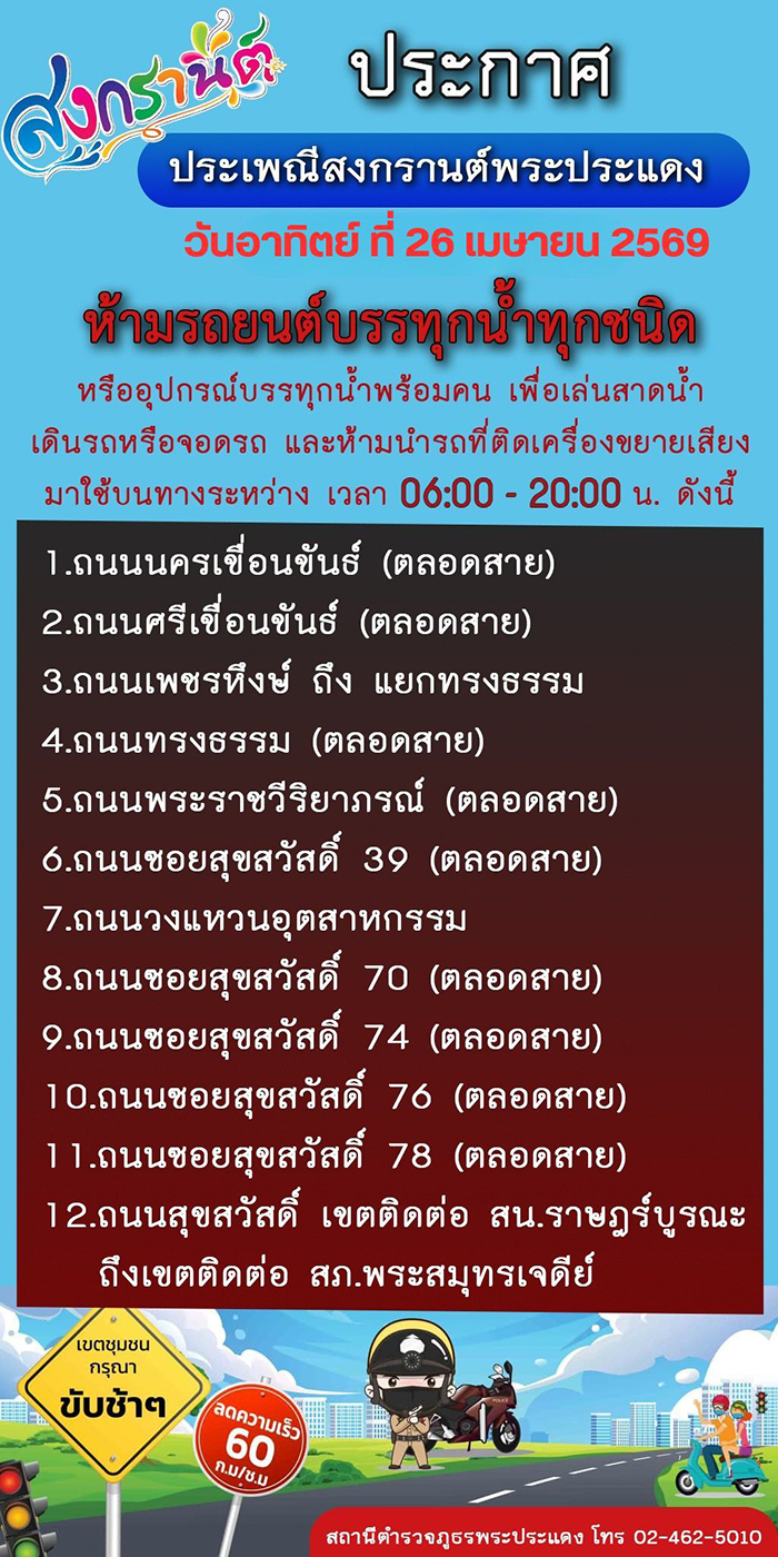 งานสงกรานต์พระประแดง 2569