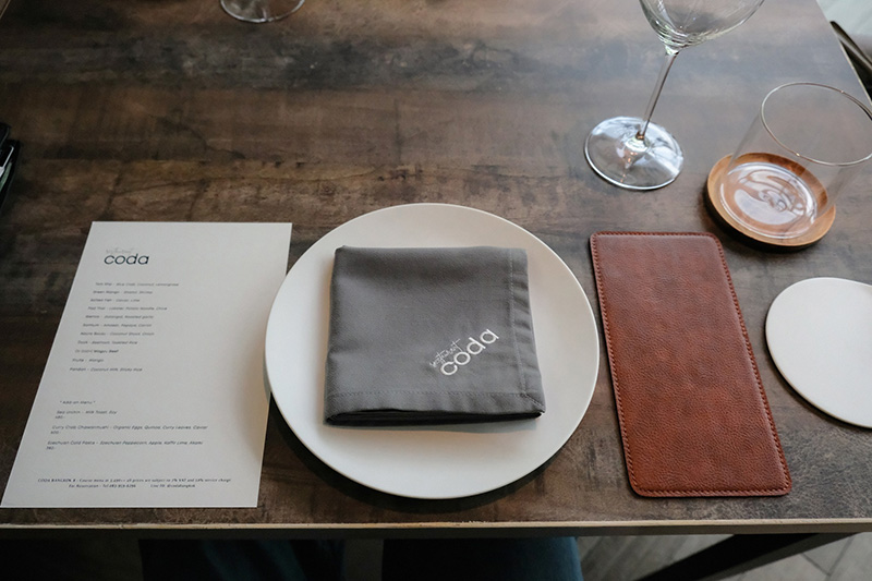 Coda Bangkok ร้าน Fine Dining