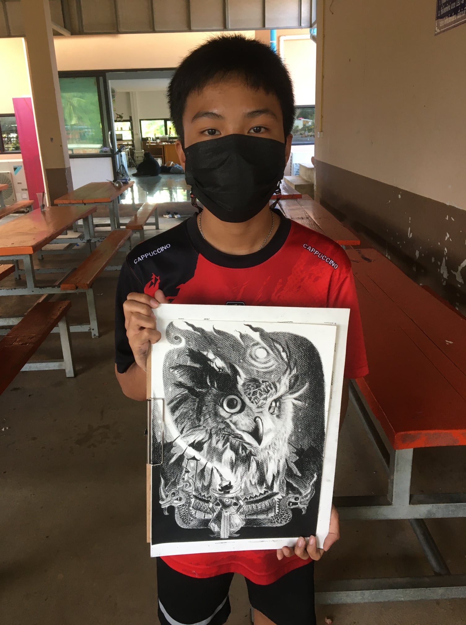 ภาพวาดนกฮูก