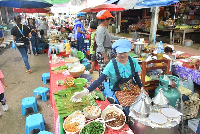 งานถนนนั่งยองทองผาภูมิ จ.กาญจนบุรี