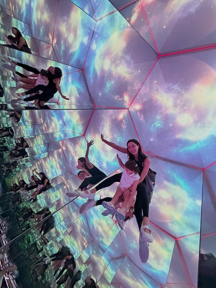  ไอซ์ อภิษฎา พา น้องเลอา เที่ยว 3 พ่อแม่ลูก