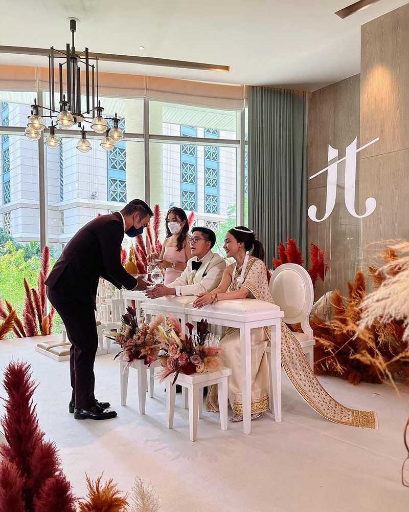 งานแต่ง จอย ชลธิชา