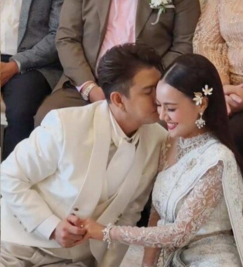 แจ๊ค ธนพล เอม รมิดา แต่งงาน