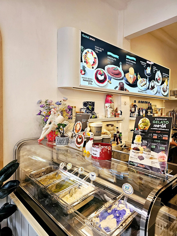 Toasted Gelato ร้านเจลาโต้ในกรุงเทพฯ