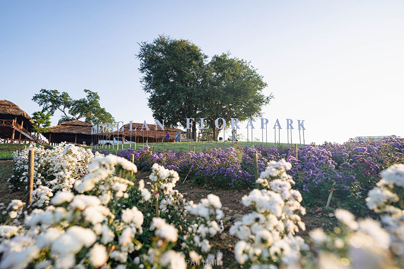 Khlong Lan Flora Park สวนดอกไม้