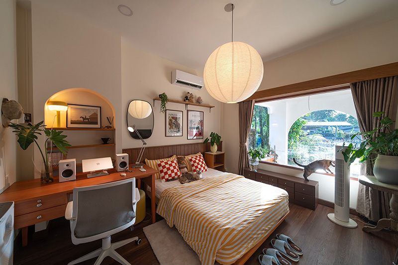 รีวิวห้องนั่งเล่น สไตล์ Mid-Century Modern