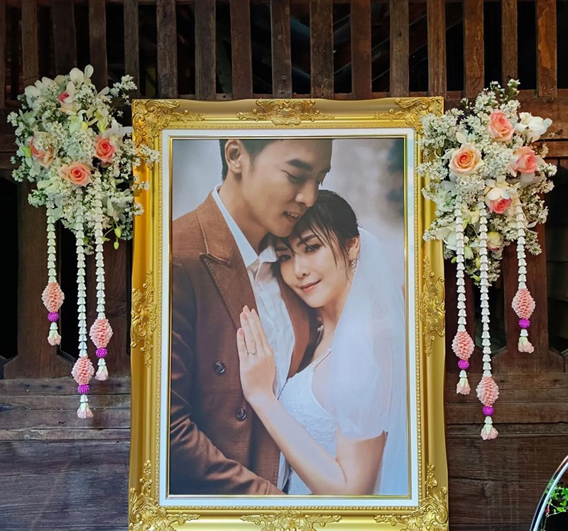 โก โกสินทร์ ควงแฟนนอกวงการ เข้าพิธีแต่งงาน 