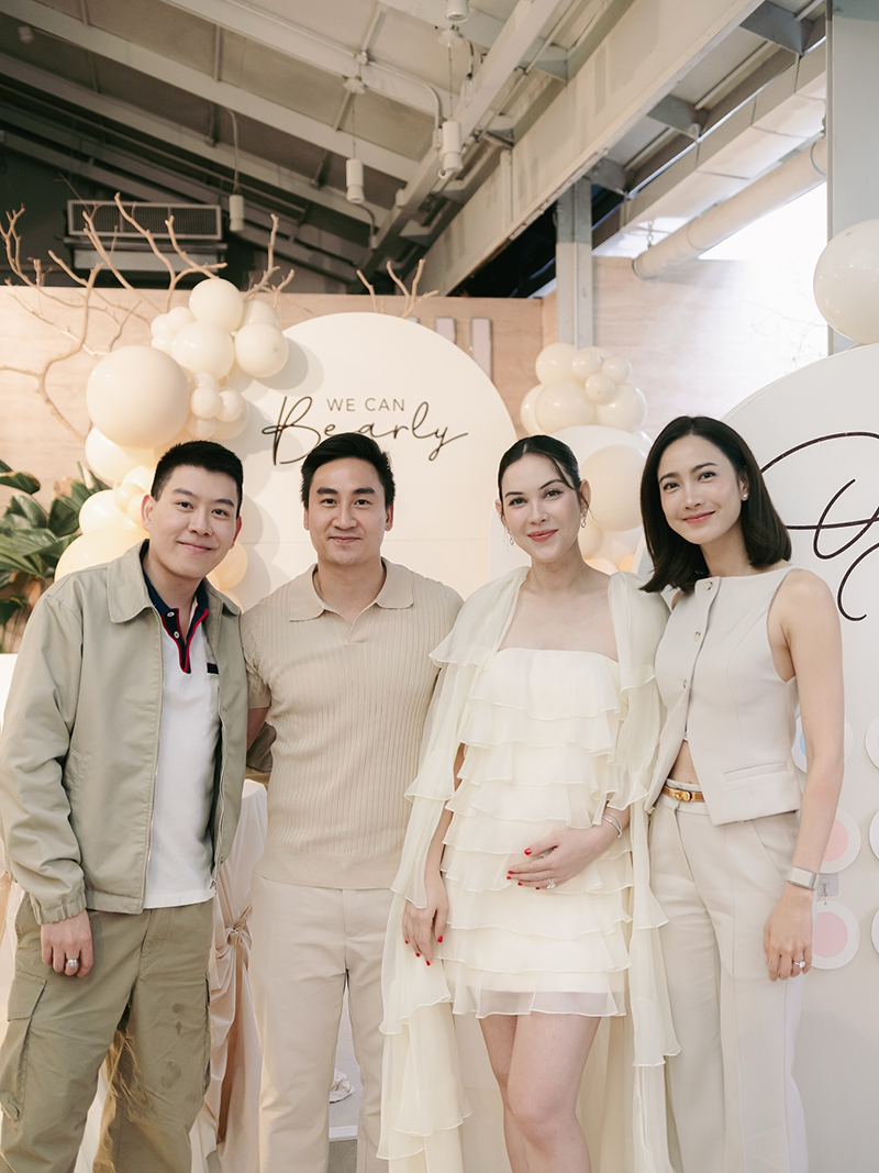 แมท ภีรนีย์ เฟม ภีมเดช จัดงานเฉลยเพศลูกในท้อง