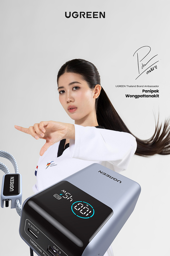 UGREEN เซ็นสัญญากับ พาณิภัค วงศ์พัฒนกิจ