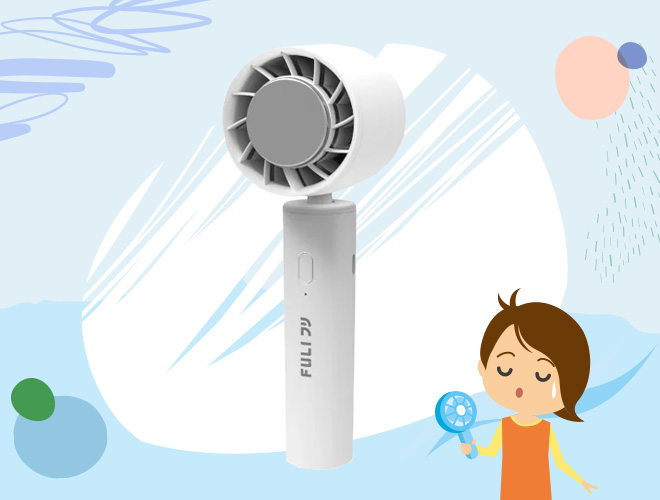 FULI ICE Cooling Mini Fan พัดลมพกพา