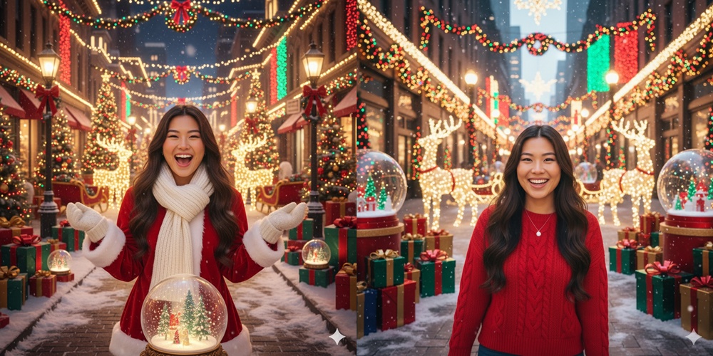 รูปคริสต์มาส AI