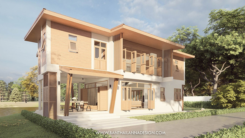 แบบบ้านสองชั้น