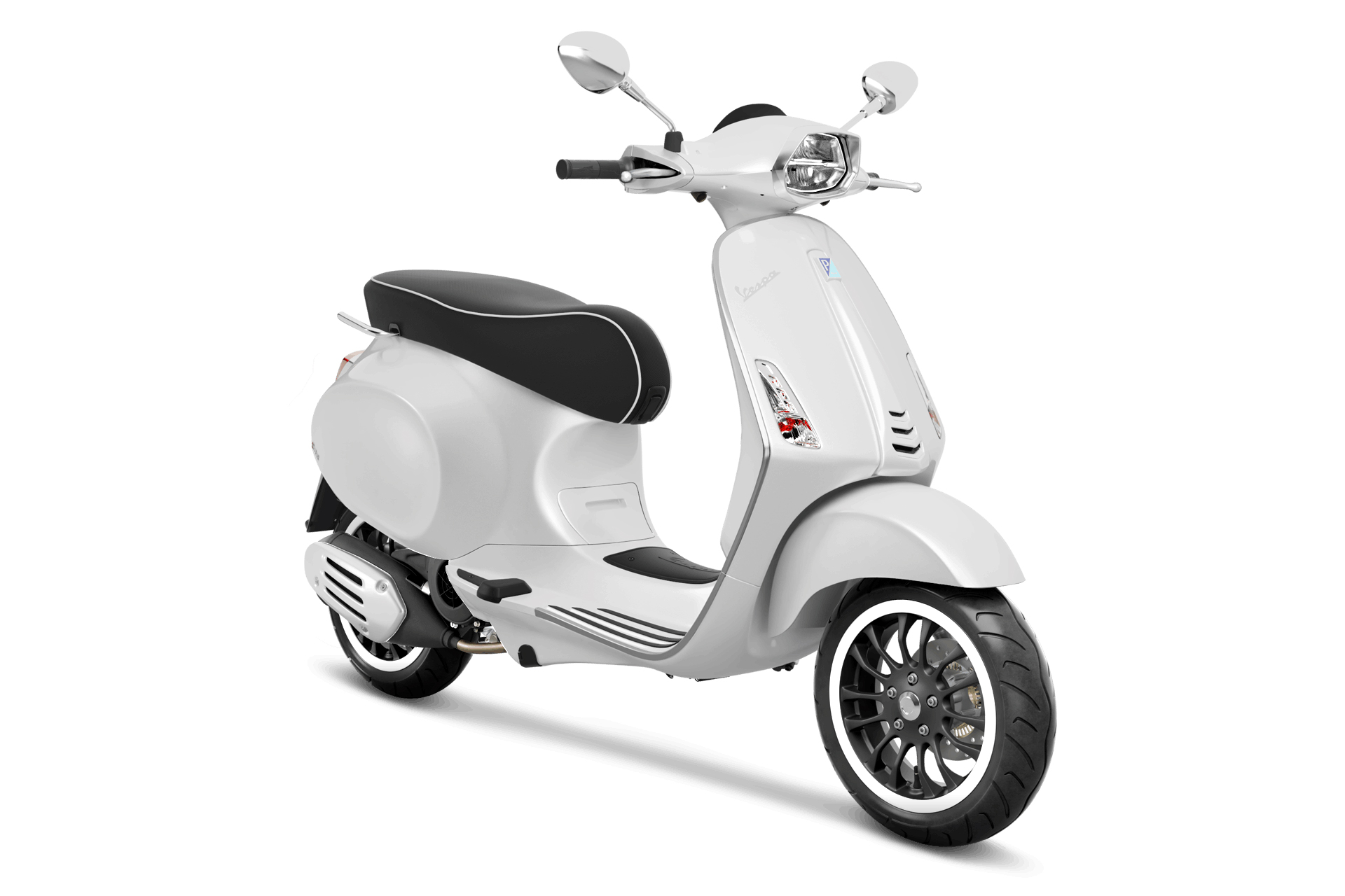 Vespa Sprint 150 i-Get ABS สีขาว White Innocenza