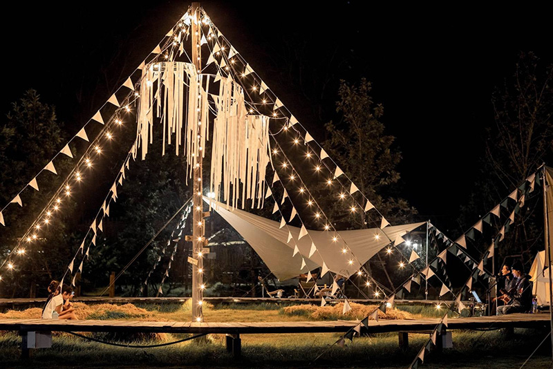 ลานกางเต็นท์ กาญจนบุรี