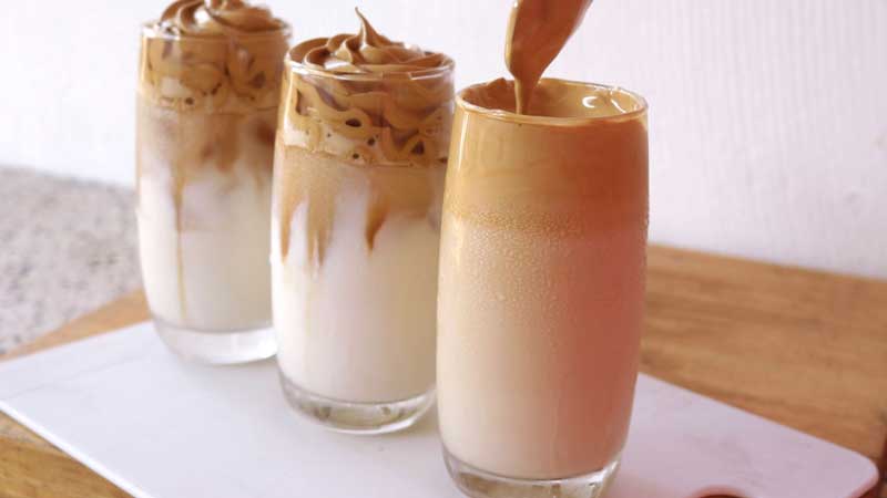 Frothy Coffee Milk