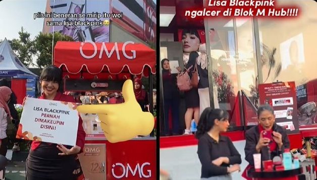 สาวอินโดฯ หน้าคล้ายลิซ่า