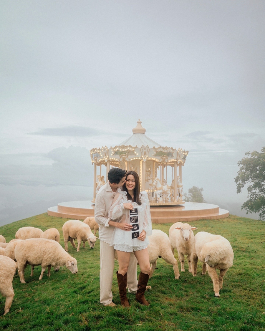 เจมส์ จิรายุ โฟม เบญจมาศ เฉลยเพศลูก