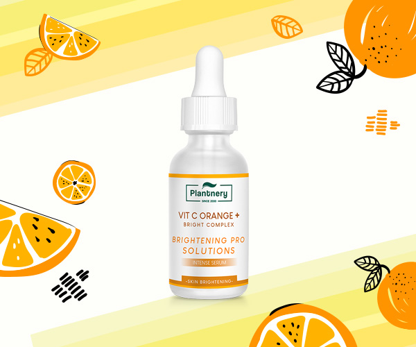 Plantnery Vit C Orange & Lemon Bright Complex Intense Serum เซรั่มวิตามินซี