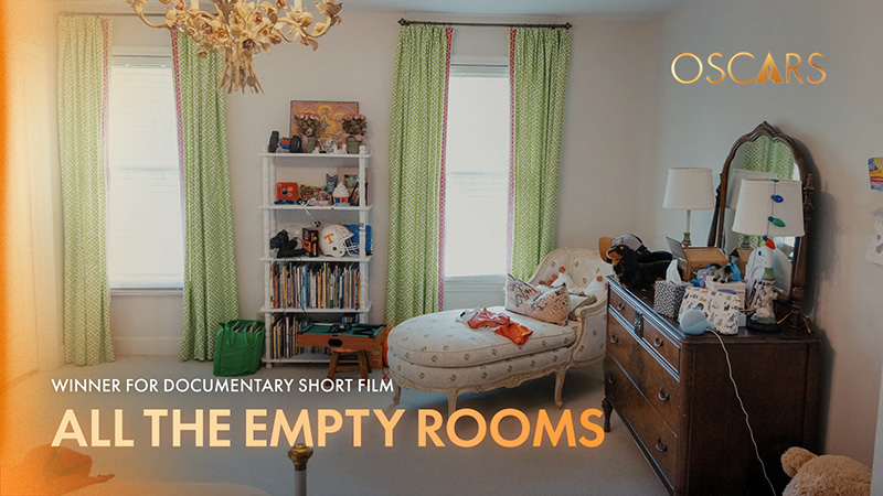 ALL THE EMPTY ROOMS สาขาภาพยนตร์สารคดีสั้นยอดเยี่ยม ออสการ์ 2026 รางวัล Academy Awards ครั้งที่ 98