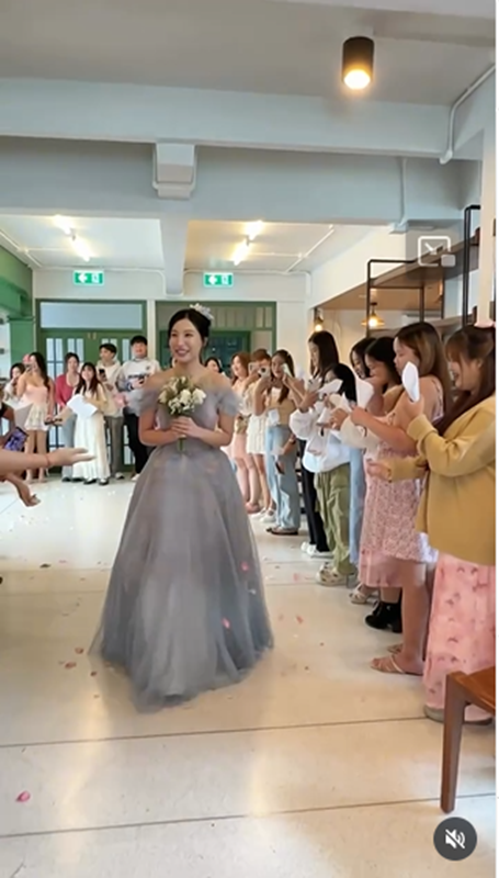 อุงเอิง แฟน สไปร์ท SPD ใส่ชุดเจ้าสาวจัดงานวันเกิด