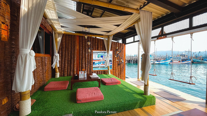 ที่พักแสมสาร ติดทะเล