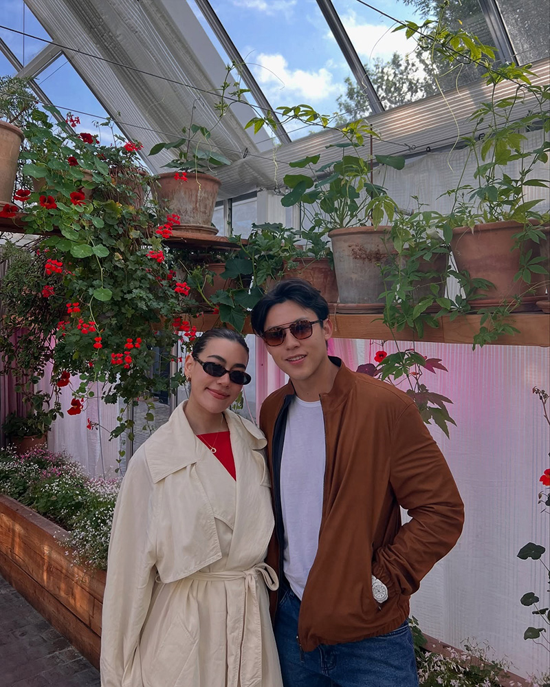 หมาก ปริญ คิมเบอร์ลี่ สวมฮันบกเที่ยวเกาหลี 