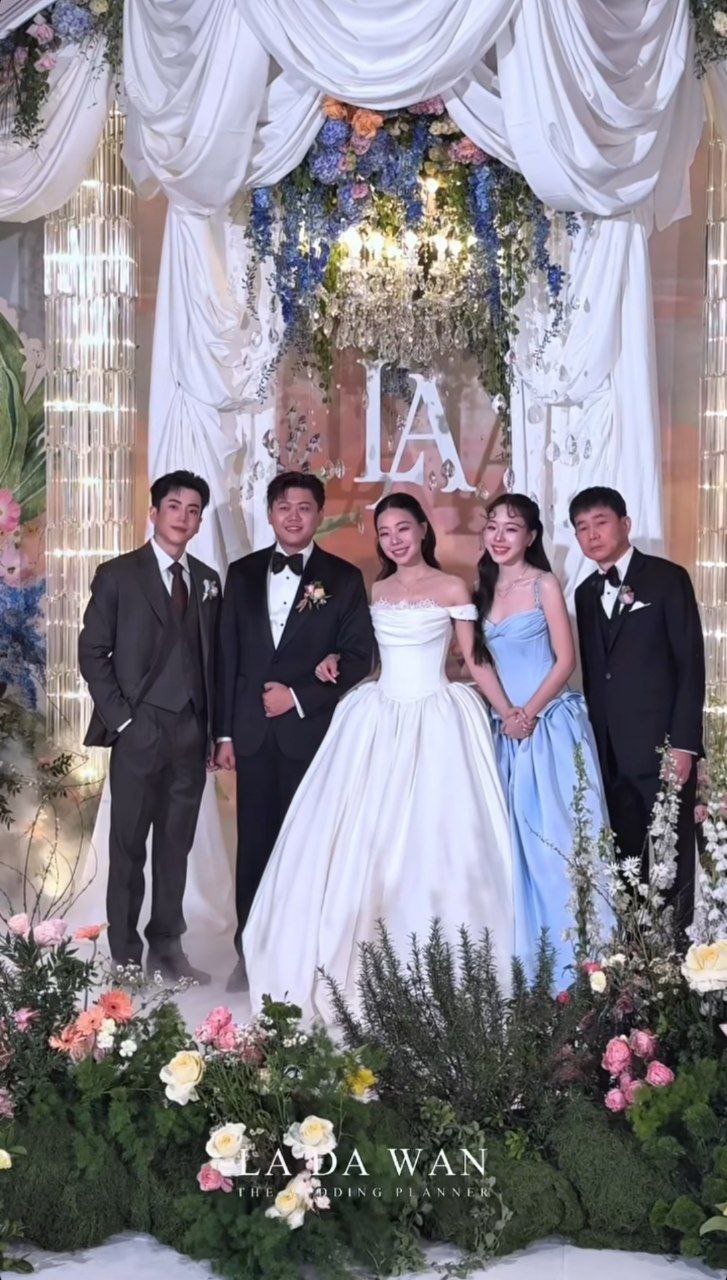 ลูกน้ำ พี่สาว นนกุล ชานน แต่งงาน พา คุณแม่เพ็กแฮ ร่วมส่งตัวเจ้าสาว