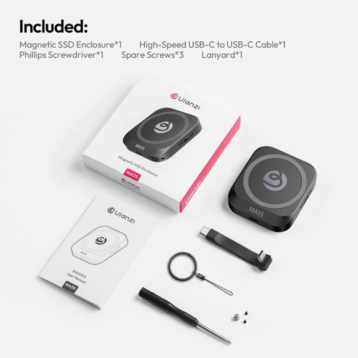 Ulanzi MA55 Magnetic SSD Enclosure