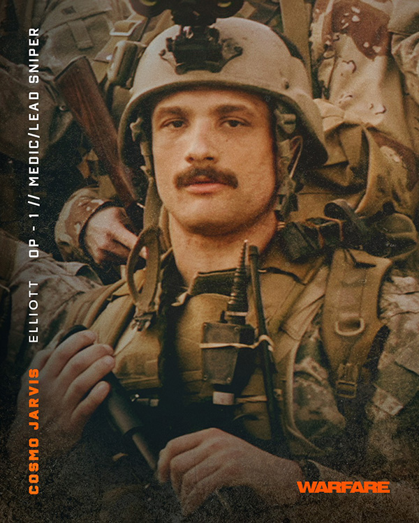 หนัง Warfare ยุทธการฝ่าแดนนรก หนังสงคราม นักแสดงนำ Will Poulter  รับบท Erik