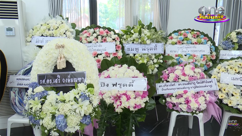 ภาพบรรยากาศงานศพ มุกดา บุญทอง คืนวันที่ 2 ยังไร้เงา กุญแจซอล