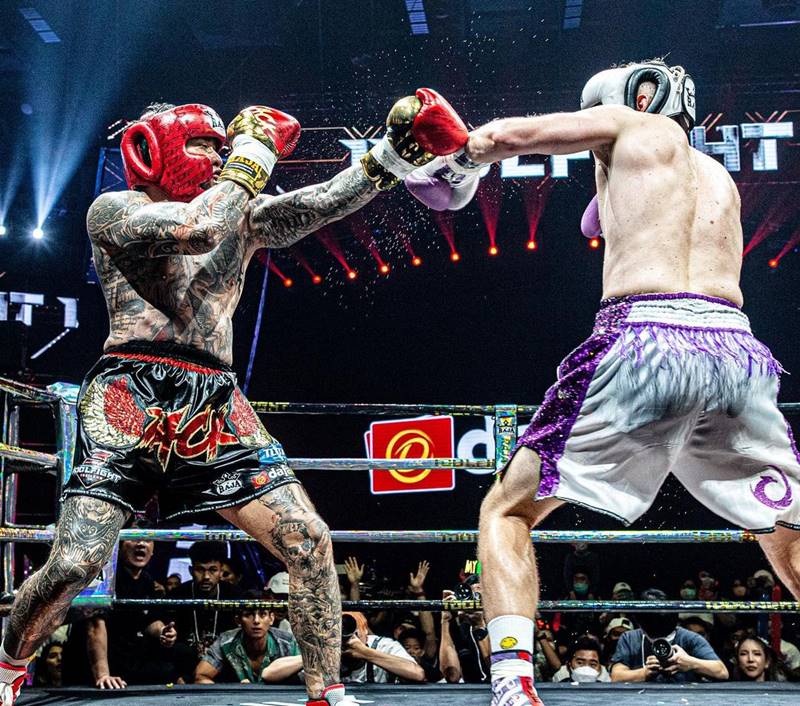 My Mate Nate ชก แทค ภรัณยู จมูกหัก 