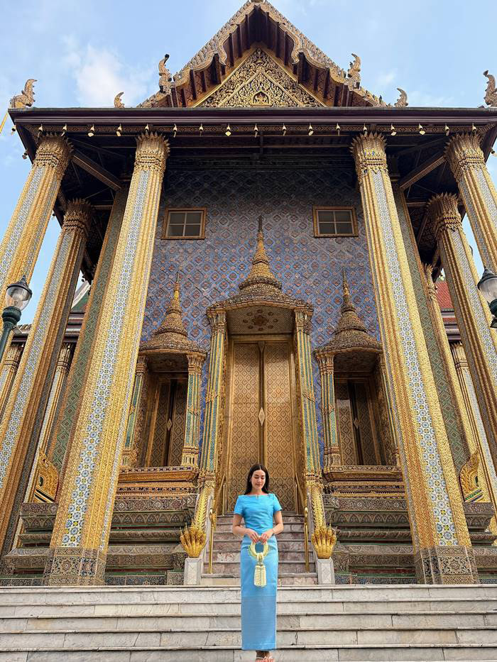  คิมเบอร์ลี่ สวยสง่าในชุดไทยเรียบหรูดูแพง