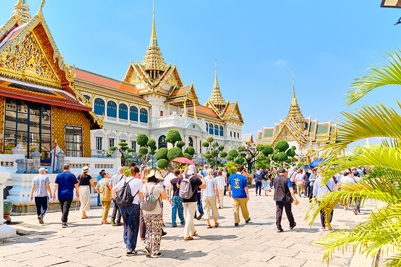 บรรยากาศย่านเกาะรัตนโกสินทร์ กรุงเทพมหานคร