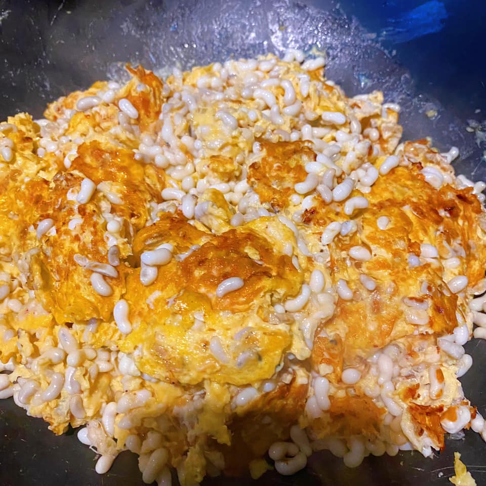 ไข่เจียวไข่มดแดง