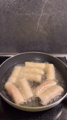 เปาะเปี๊ยะทอดสูตรไม่ต้องผัดไส้ สูตรอาหาร อาหารว่าง