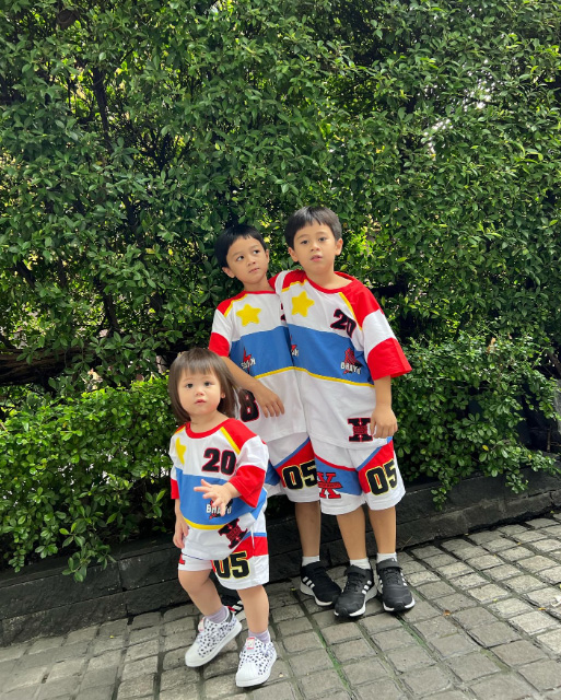 น้องสายฟ้า-น้องพายุ ลูกแฝดดาราลูกแฝดดารา