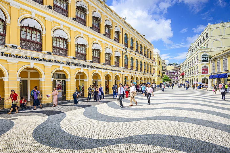 Senado Square ที่เที่ยวมาเก๊า