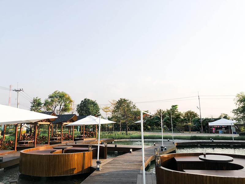 ร้านคาเฟ่สไตล์มัลดีฟส์